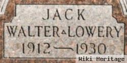 Jack Walter Lowery