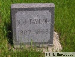 R. J. Taylor