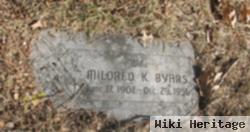 Mildred K Byars