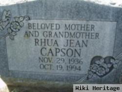 Rhua Jean Capson