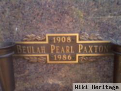 Beulah Pearl Bulmer Paxton