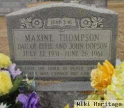 Vircy Maxine Dopson Thompson