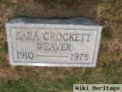 Sarah Crockett Weaver