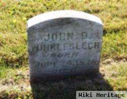 John D Winkleblech