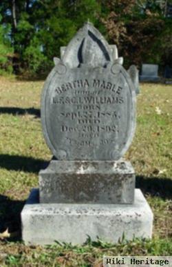 Bertha Mabel Williams