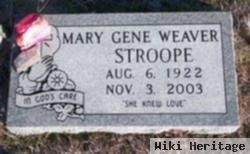 Mary Gene Weaver Stroope