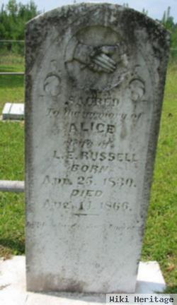 Alice Franklin Russell