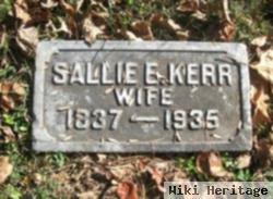 Sallie E Kerr