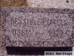 Bessie J Powell