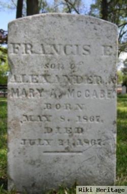 Francis E. Mccabe