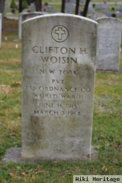 Pvt Clifton H Woisin