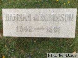 Hannah Jane Wilson Robinson