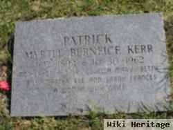 Myrtle Berneice Kerr Patrick