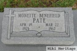 Monette Benefield Pate