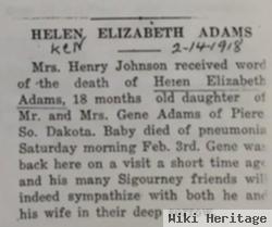 Helen Elizabeth Adams