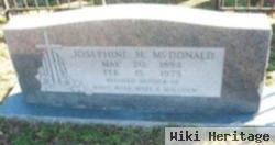 Josephine H Mcdonald