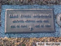 Elsie Ethel Browning