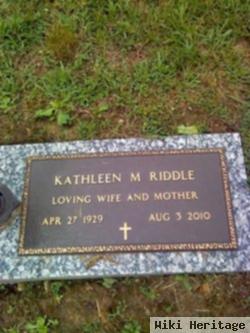 Kathleen Margaret Riddle