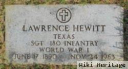 Sgt Lawrence Hewitt