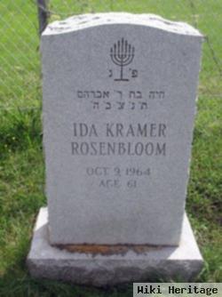 Ida S. Kramer Rosenbloom