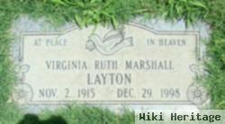 Virginia Ruth Marshall Layton