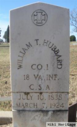 William Thomas Hubbard