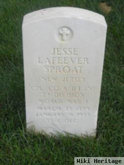 Jesse Lafeever Sproat