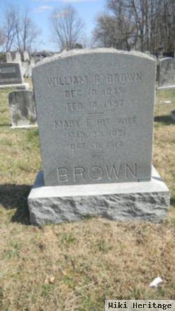 Mary E Brown