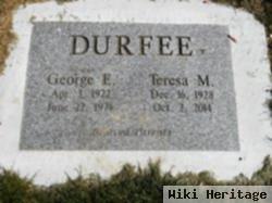 George E Durfee