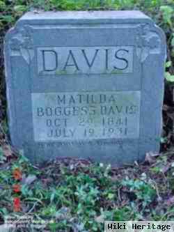 Matilda Boggess Davis