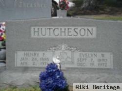 Evelyn W Hutcheson