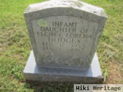 Infant Daughter Hodges