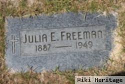 Julia Elizabeth Sinnot Freeman