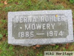 Verna Rohler Mowery