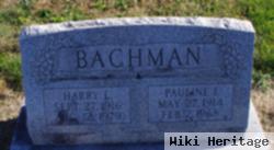 Harry L. Bachman