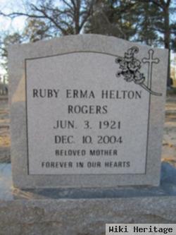 Ruby Erma Helton Rogers