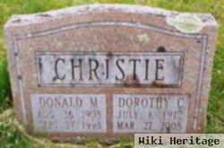 Dorothy C Christie