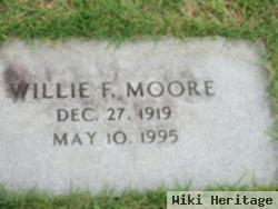 Willie F Moore