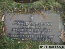 Maj Ronald T Mccann