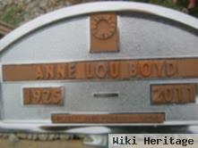 Ann Lou "annie" Morrow Boyd