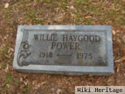 Willie Haygood Power