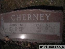 John M Cherney