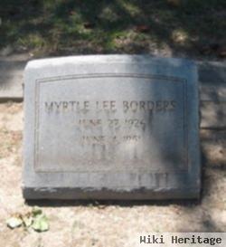 Myrtle Lee Borders