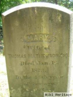 Mary Downes Mathewson