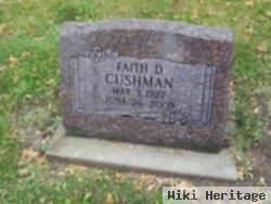 Faith D Cushman