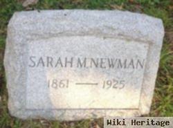 Sarah M Newman