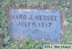 Maro J. Hessee