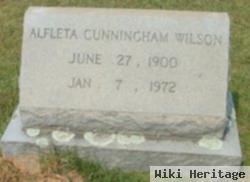 Alfleta Cunningham Wilson