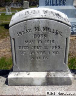 Isaac M Miller
