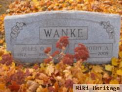 Julius Otto "jules" Wanke